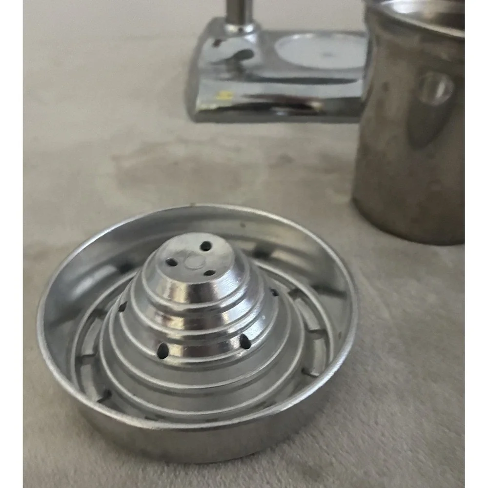 Vintage Commercial Chrome Manual Hand Press Juicer‎ Citrus Heavy Duty